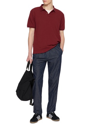 模特儿示范图 - 点击放大 - EDWIN - Short Sleeve Polo Shirt