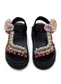 细节 - 点击放大 - NAN-KU COUTURE - EKS-10H Platformed Sandals