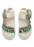 细节 - 点击放大 - NAN-KU COUTURE - EKS-10H Platformed Sandals