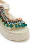 细节 - 点击放大 - NAN-KU COUTURE - EKS-10H Platformed Sandals