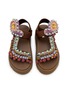 细节 - 点击放大 - NAN-KU COUTURE - EKS-10H Platformed Sandals