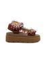 首图 - 点击放大 - NAN-KU COUTURE - EKS-10H Platformed Sandals