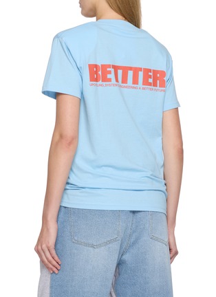 背面 - 点击放大 - BETTTER - Printed Crewneck T-Shirt