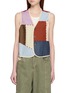 首图 - 点击放大 - LAOWLA - Patchwork Bead Embroidery Panel Vest