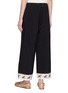 背面 - 点击放大 - LAOWLA - Floral Hem Pants