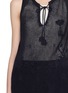  - LAOWLA - Hollow Out Embroidered Open Knit Cotton Linen Vest