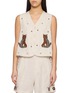 首图 - 点击放大 - LAOWLA - Cat Hand Embroidered Linen Vest