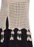  - LAOWLA - Foxtail Pendant Open Knit Vest
