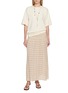模特儿示范图 - 点击放大 - SWAYING - Crewneck Knit T-Shirt
