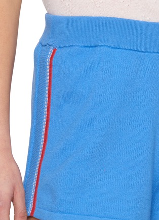  - GUEST IN RESIDENCE - Contrast Stripe Cotton Cashmere Runner Shorts