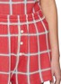  - GUEST IN RESIDENCE - Picnic Plaid Silk Linen Shorts