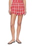 首图 - 点击放大 - GUEST IN RESIDENCE - Picnic Plaid Silk Linen Shorts