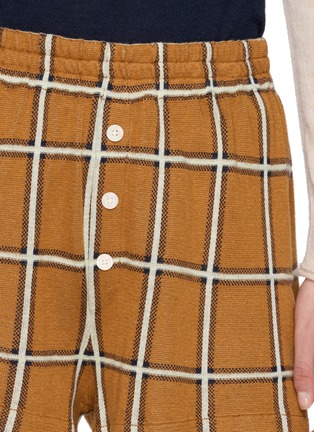  - GUEST IN RESIDENCE - Picnic Plaid Silk Linen Shorts