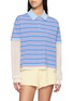 首图 - 点击放大 - GUEST IN RESIDENCE - Layered Stripe Cashmere Rugby Shirt