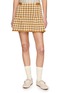 首图 - 点击放大 - GUEST IN RESIDENCE - Gingham Silk Linen Pleated Skirt