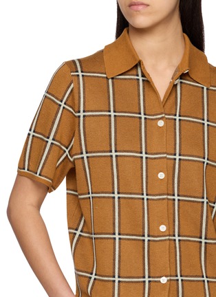  - GUEST IN RESIDENCE - Picnic Plaid Silk Linen Shirt