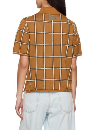 背面 - 点击放大 - GUEST IN RESIDENCE - Picnic Plaid Silk Linen Shirt