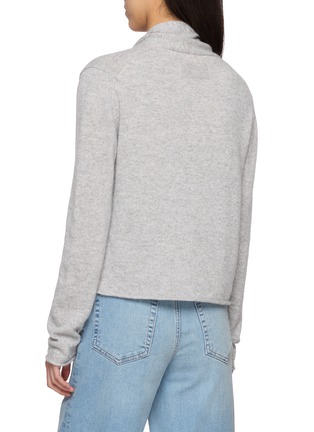 背面 - 点击放大 - GUEST IN RESIDENCE - Stealth Cashmere Linen Cardigan