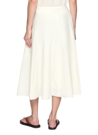 背面 - 点击放大 - MII - Beach Scene Hand Embroidered Skirt