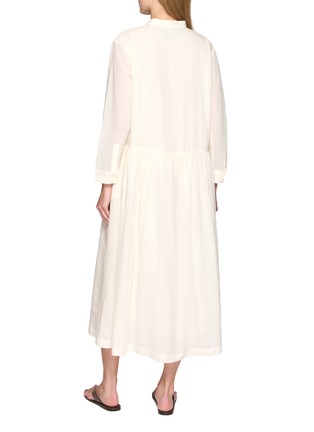背面 - 点击放大 - MII - Beach Scene Hand Embroidered Shirt Dress