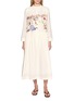 首图 - 点击放大 - MII - Beach Scene Hand Embroidered Shirt Dress