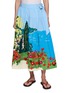 首图 - 点击放大 - MII - Coastal Garden Printed Hand Embroidered Skirt