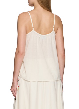 背面 - 点击放大 - MII - Beach Scene Hand Embroidered Camisole Top