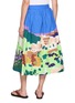 背面 - 点击放大 - MII - Garden Landscape Printed Hand Embroidered Skirt
