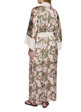 背面 - 点击放大 - DISTRICT BY MARGHERITA MAZZEI - Palm Tree Print Kimono Robe