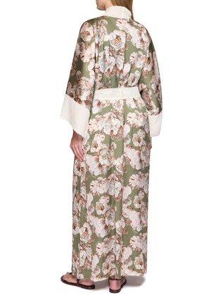 背面 - 点击放大 - DISTRICT BY MARGHERITA MAZZEI - Floral Print Kimono