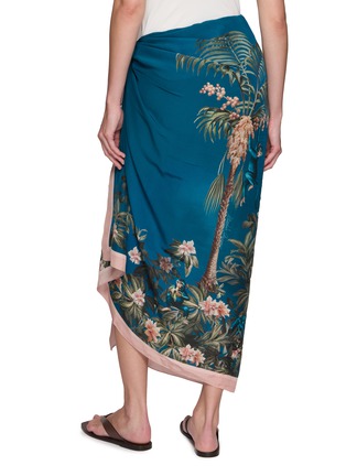 背面 - 点击放大 - DISTRICT BY MARGHERITA MAZZEI - Floral Print Kimono