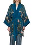 首图 - 点击放大 - DISTRICT MARGHERITA MAZZEI - Floral Print Contrast Trim Kimono