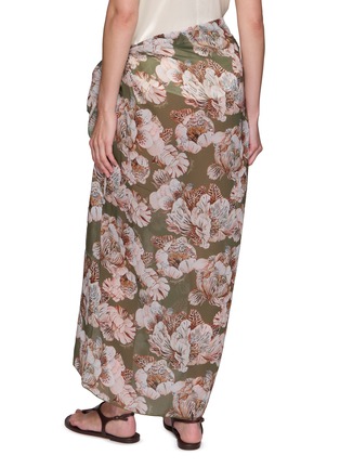 背面 - 点击放大 - DISTRICT BY MARGHERITA MAZZEI - Floral Print Pareo