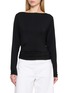 首图 - 点击放大 - DETERM - Collagen Draped Open Back Top