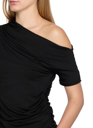  - DETERM - Collagen Off Shoulder Draped Top