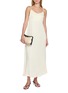 模特儿示范图 - 点击放大 - DETERM - Draped Collagen Satin Slip Dress