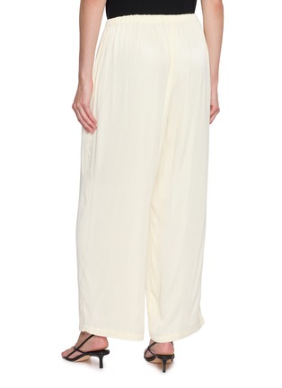 背面 - 点击放大 - DETERM - Drawstring Waistband Collagen Satin Pants
