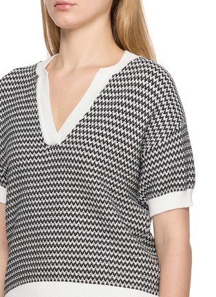  - VARLEY - Dora 2.0 V-Neck Cotton Knit Top