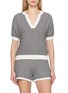 首图 - 点击放大 - VARLEY - Dora 2.0 V-Neck Cotton Knit Top