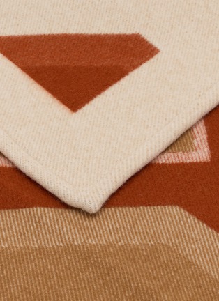 细节 –点击放大 - FRETTE - x Tara Bernerd Deco Throw — Rust/Tan