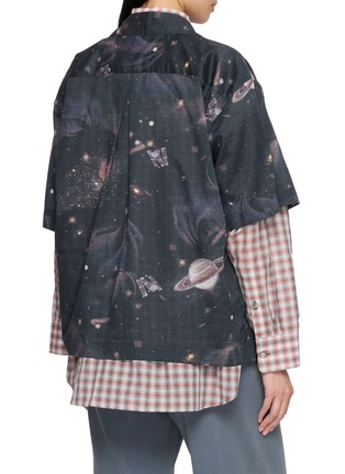 背面 - 点击放大 - BEAUTIFUL PEOPLE - Y-Connect Cosmos Ripstop Cotton Shirt