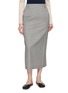 首图 - 点击放大 - BEAUTIFUL PEOPLE - Straight Suiting Wool Silk Skirt