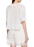背面 - 点击放大 - DÔEN - Henri Striped Ruffle-Trimmed Blouse