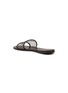 细节 - 点击放大 - NICOLAS LAINAS - Printed Mesh Leather Slides