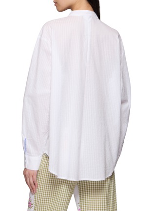 背面 - 点击放大 - RELAX RE-LUX - Bora Floral Embroidered Shirt