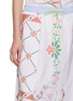  - RELAX RE-LUX - Embroidery Patchwork Motif Midi Skirt