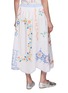 背面 - 点击放大 - RELAX RE-LUX - Embroidery Patchwork Motif Midi Skirt