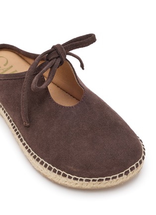 细节 - 点击放大 - GAIMO - Cecile Suede Slik Espadrille