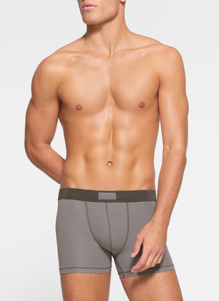 细节 - 点击放大 - SKIMS - SKIMS Cotton 3'' Boxer Brief — Pack of 3