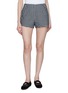 首图 - 点击放大 - POSSE - Gingham Overlay Pocket Tailored Shorts